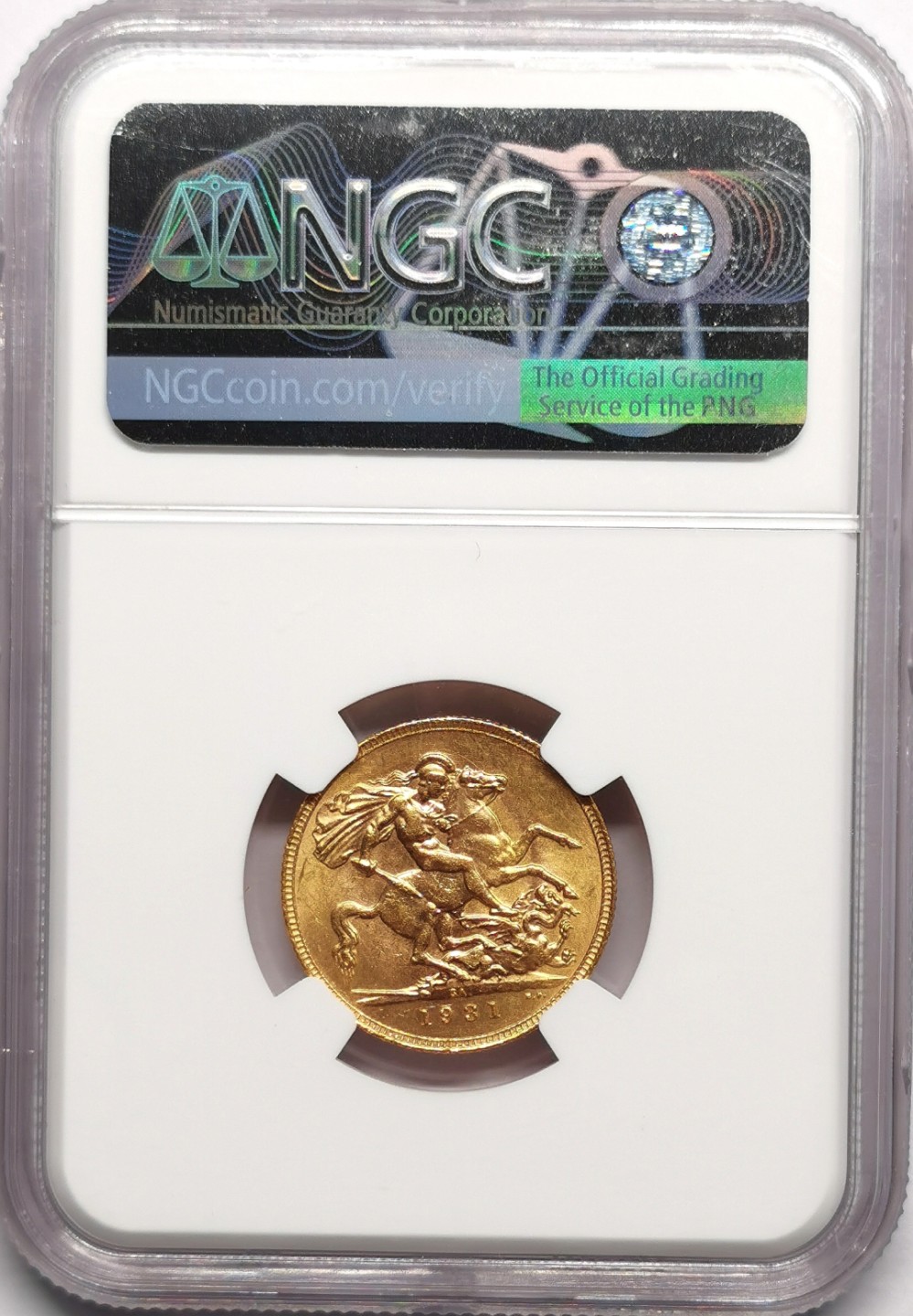 凡希社世界钱币微拍第二百二十三期 1931南非乔五索维林金币NGC-MS64