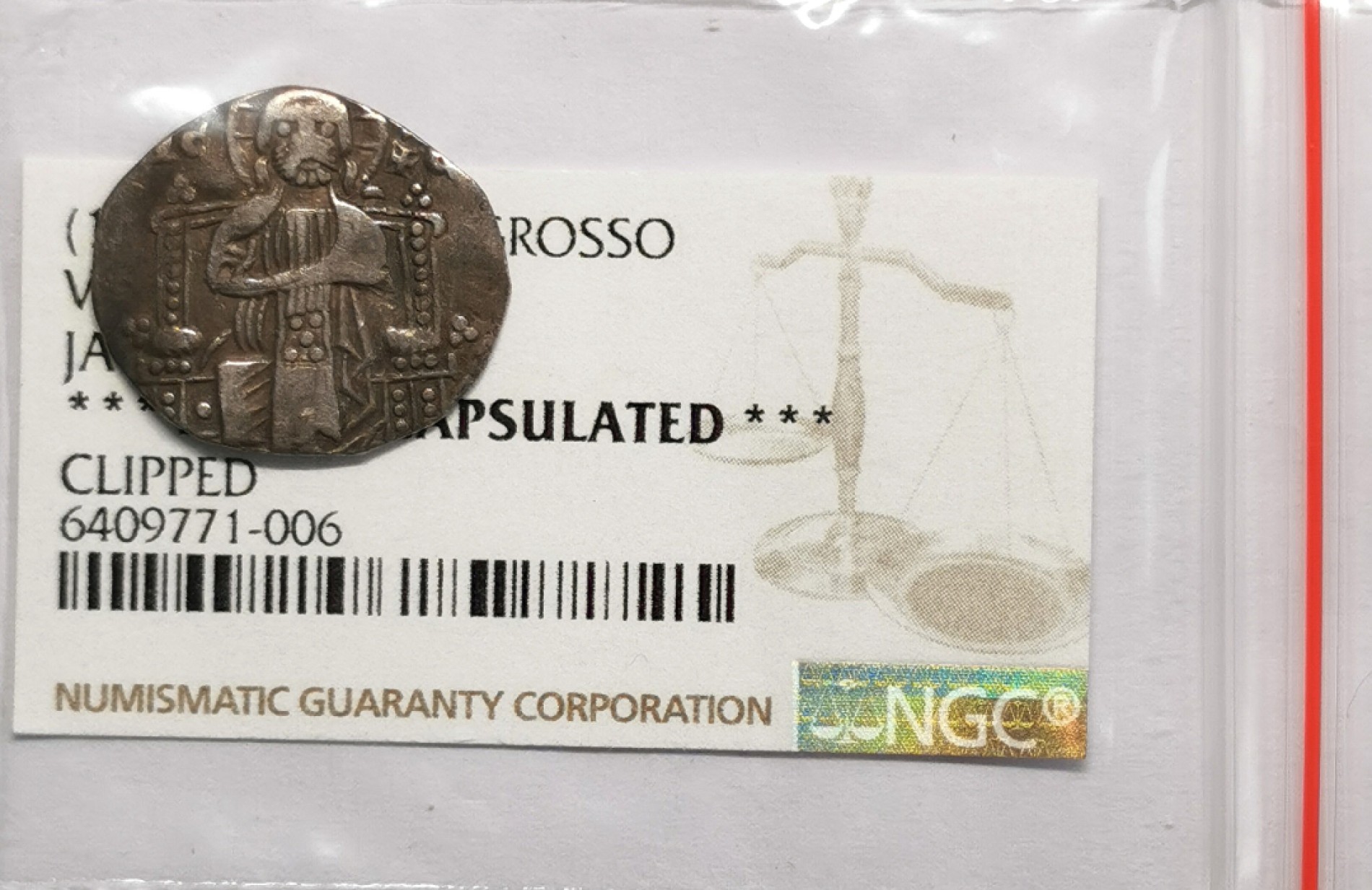 凡希社世界钱币微拍第二百二十三期 中世纪威尼斯Grosso银币两枚