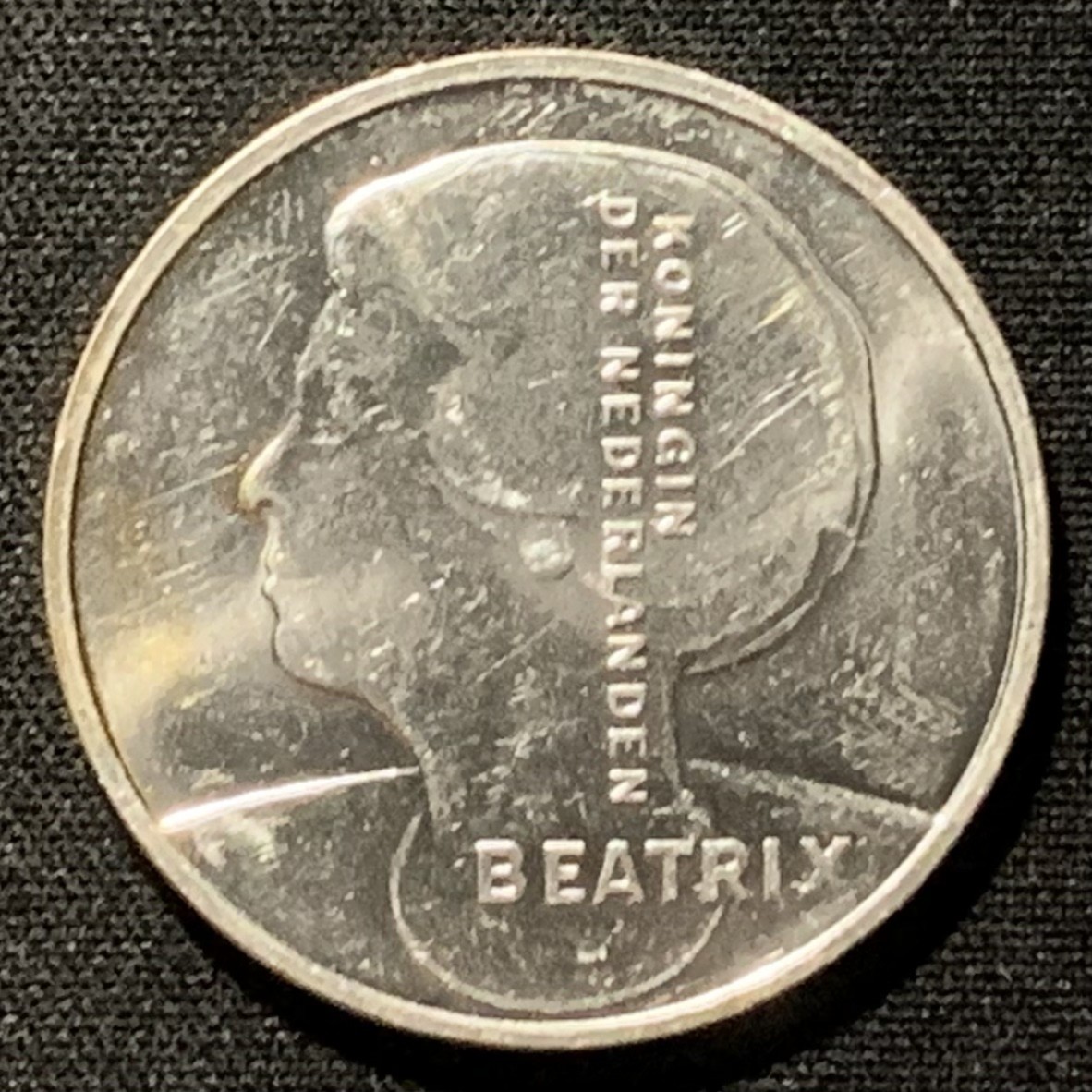 紫瑗钱币——第268期拍卖 荷兰 1996年 琵琶演奏家 扬·斯特恩 10盾 15克 0.8银