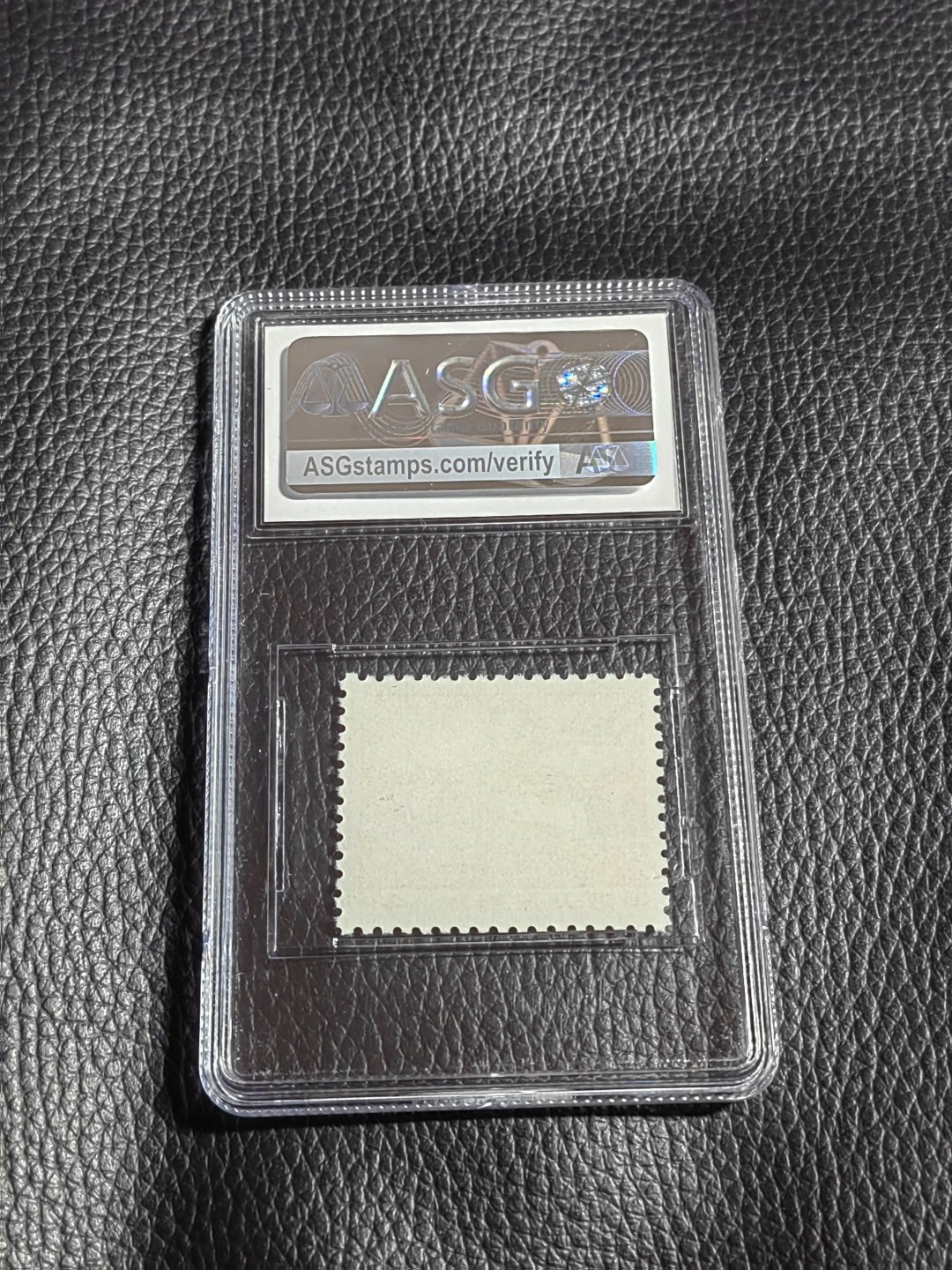 洪涛臻品批发群  精选邮票限时拍卖第一百二十期 普无号  农民   ASG85分OP  版撕绝中绝送评，105最严格时期出分，一手出分壳子完好无划痕，配套必备，喜欢不要错过