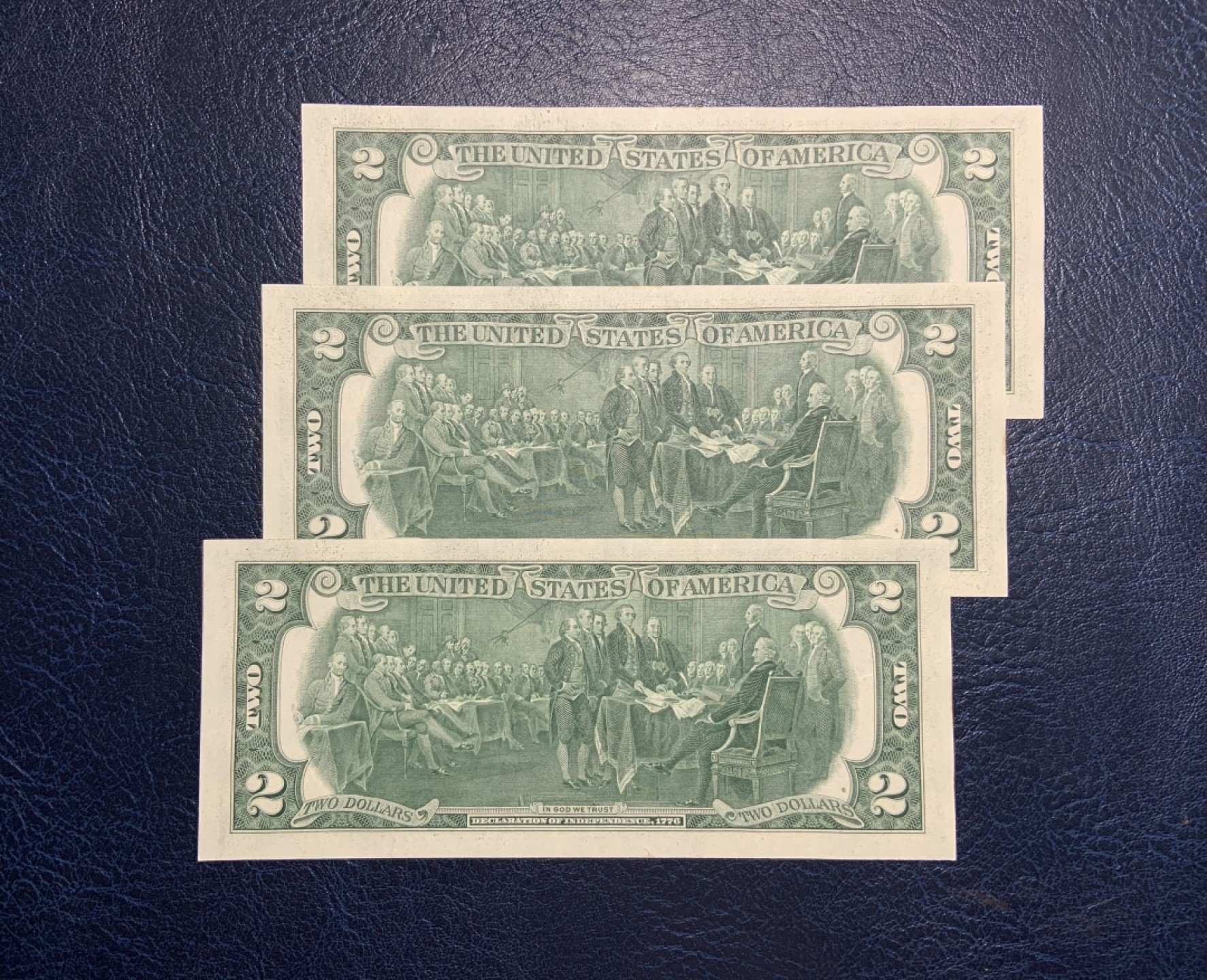 收藏联盟Quantum Auction 第220期拍卖  美国1976年联邦储备券2元 品相UNC-