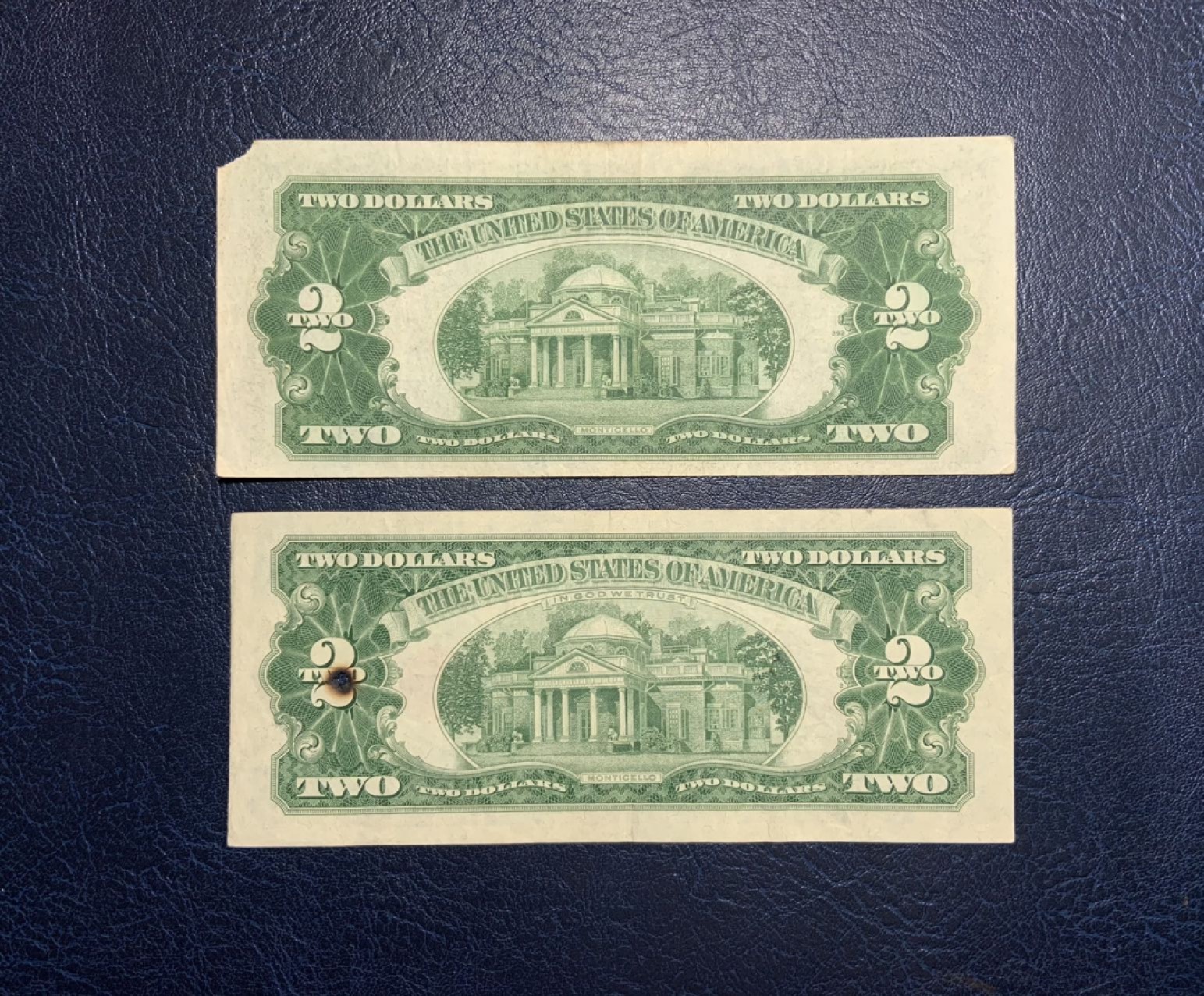 收藏联盟Quantum Auction 第220期拍卖  美国1953-63年2美元政府券 品相如图 AA冠