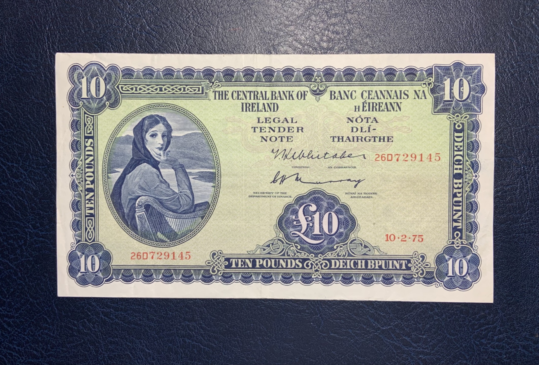 收藏联盟Quantum Auction 第221期拍卖 （已更新） 爱尔兰1975年10镑 品相如图