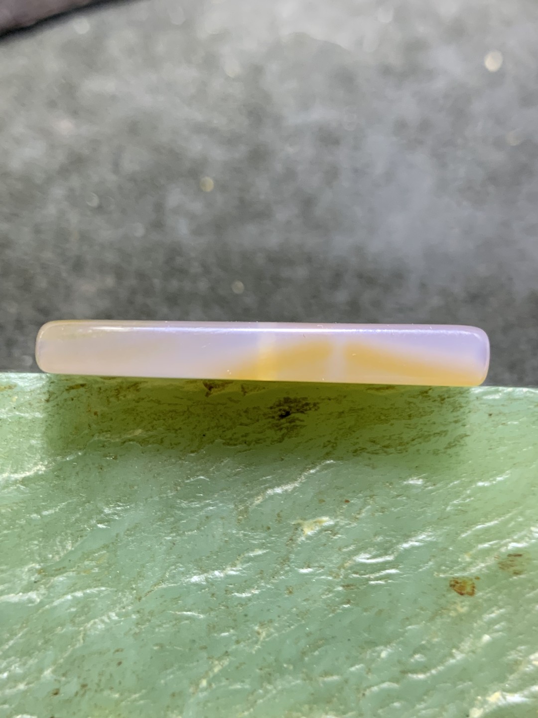 精美高玉化巴西玛瑙天眼牌子一个，