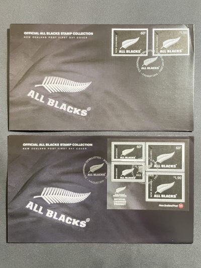 【第31期】莲池国际邮品拍卖 迎春场 全场包邮 - 【新西兰】2010 新西兰的象征标志 套票和全张官封