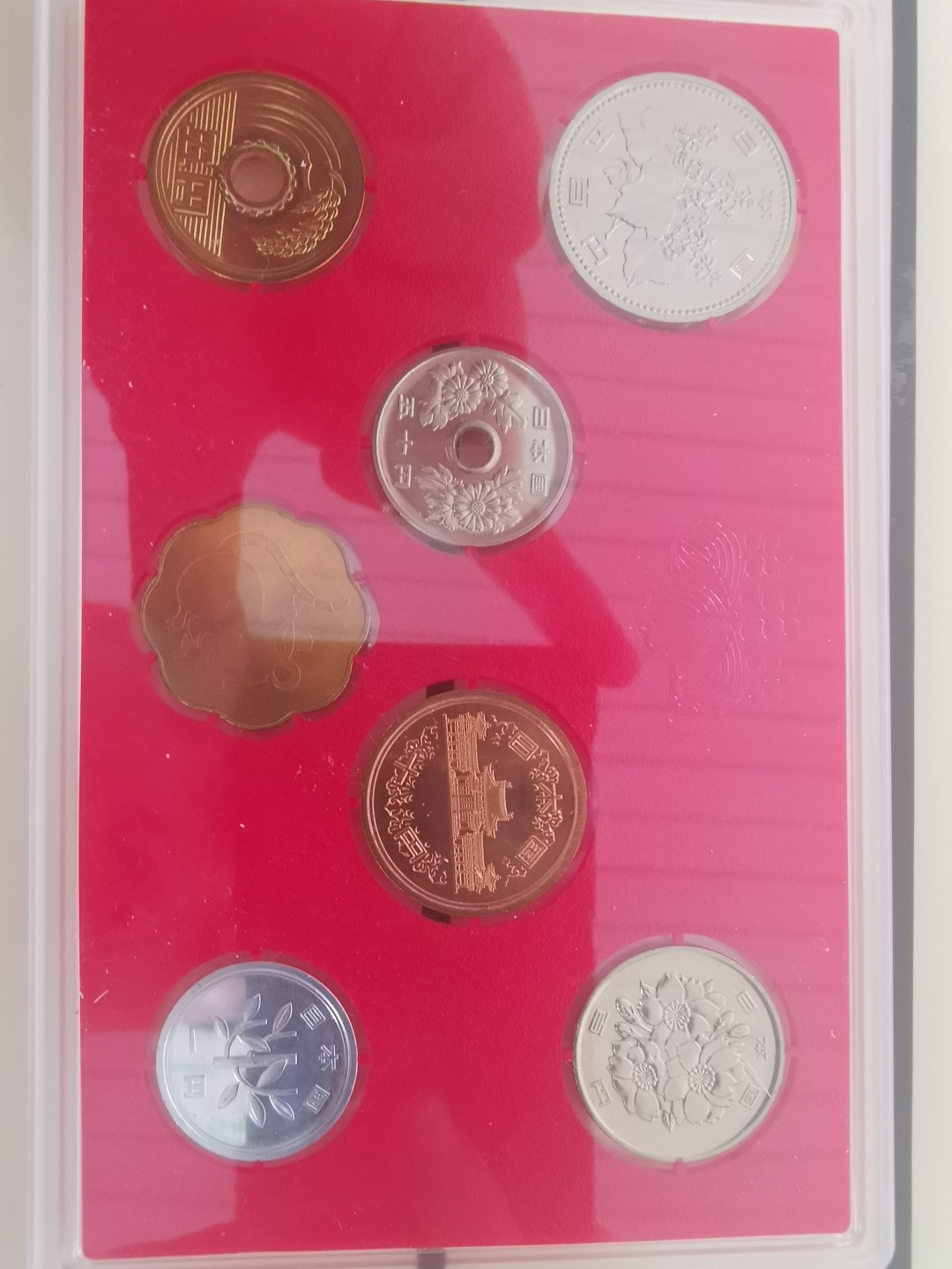 小岛钱币 第一拍  日本纪念币专场 满百包邮 平成8年1871年1—500円8枚带鼠年纪念章