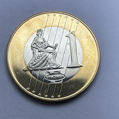 零佣金，「铜匠收藏」散币 第【23】场拍卖，期待您的参与 - 2004 马耳他 1欧元 双色样币 35mm