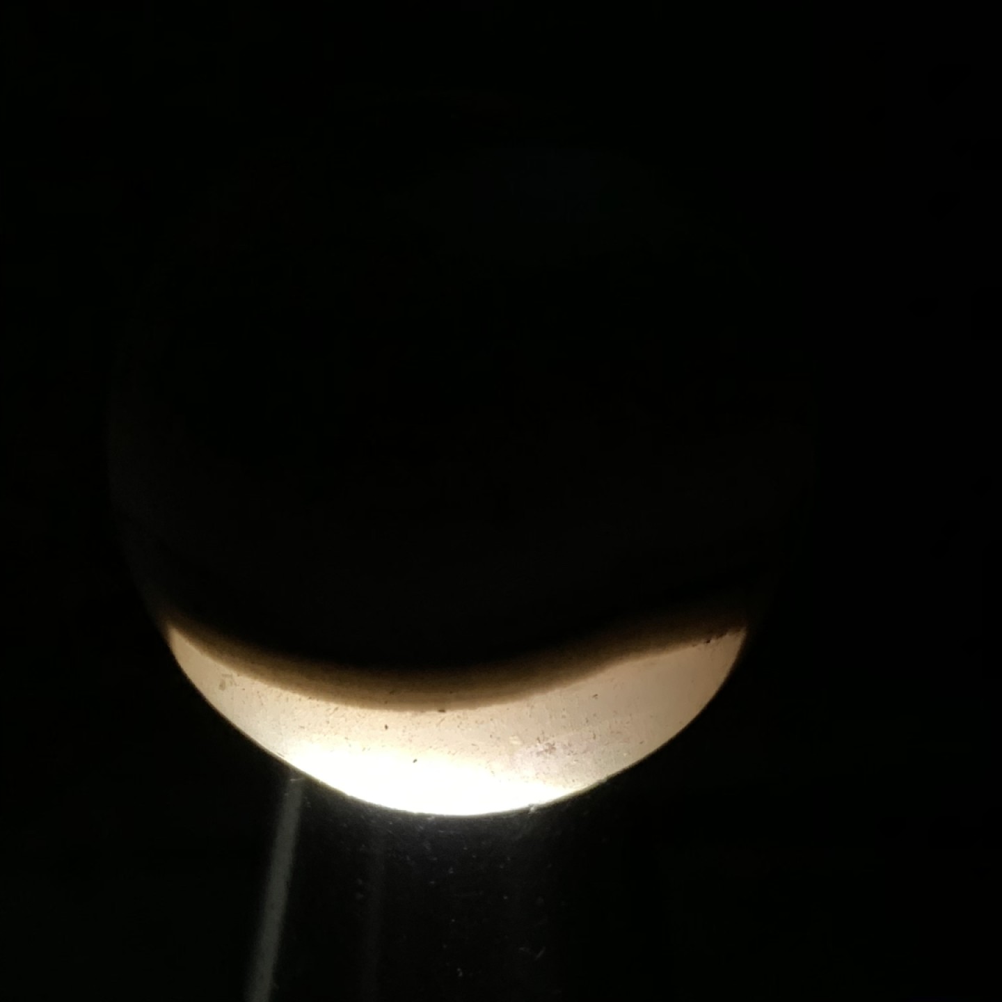 精美亚光冰飘战国红玛瑙大圆球一颗！