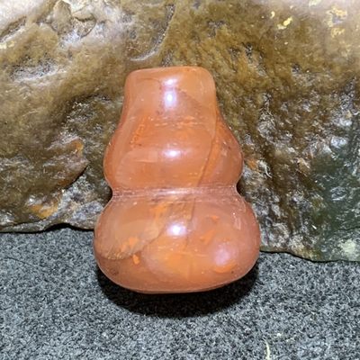 川料南红玛瑙小葫芦吊坠一个！ - 川料南红玛瑙小葫芦吊坠一个！