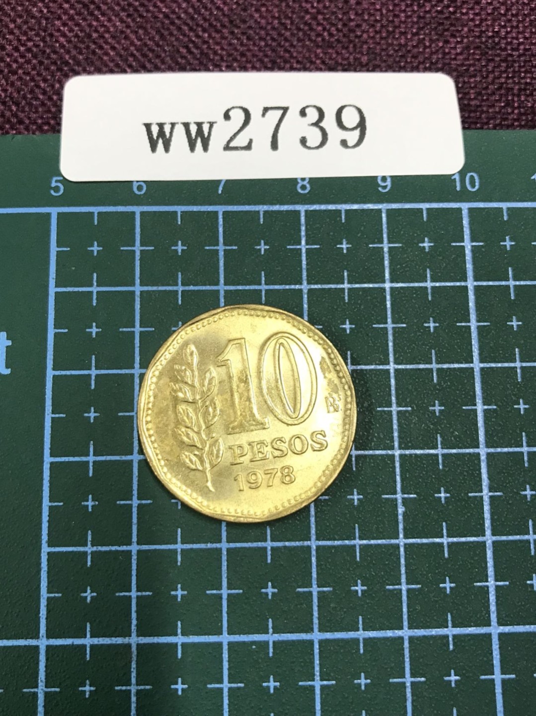 硬币1 阿根廷硬币一枚