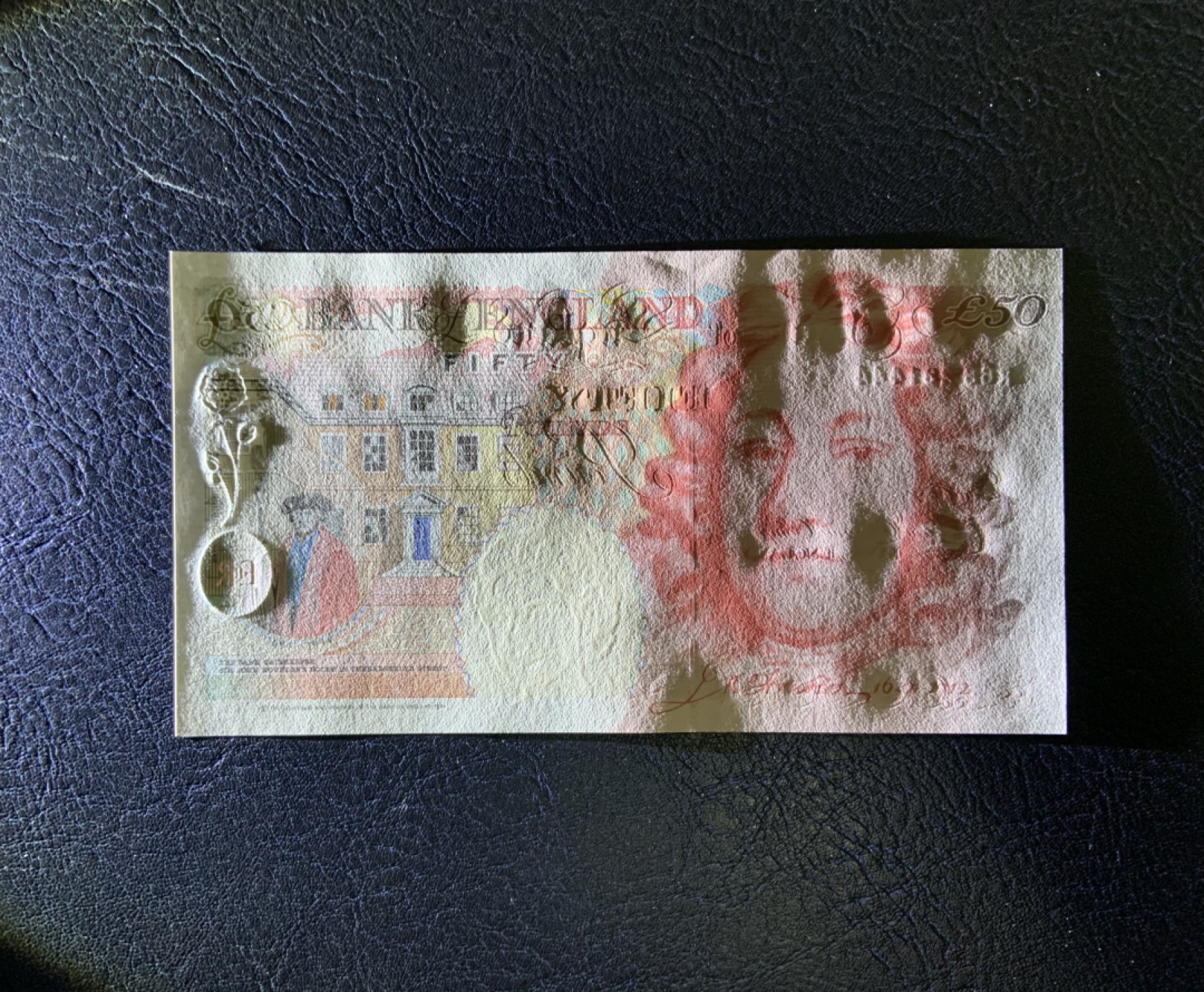 收藏联盟Quantum Auction 第221期拍卖 （已更新） 英国1994年50镑 品相全新UNC 豹子号