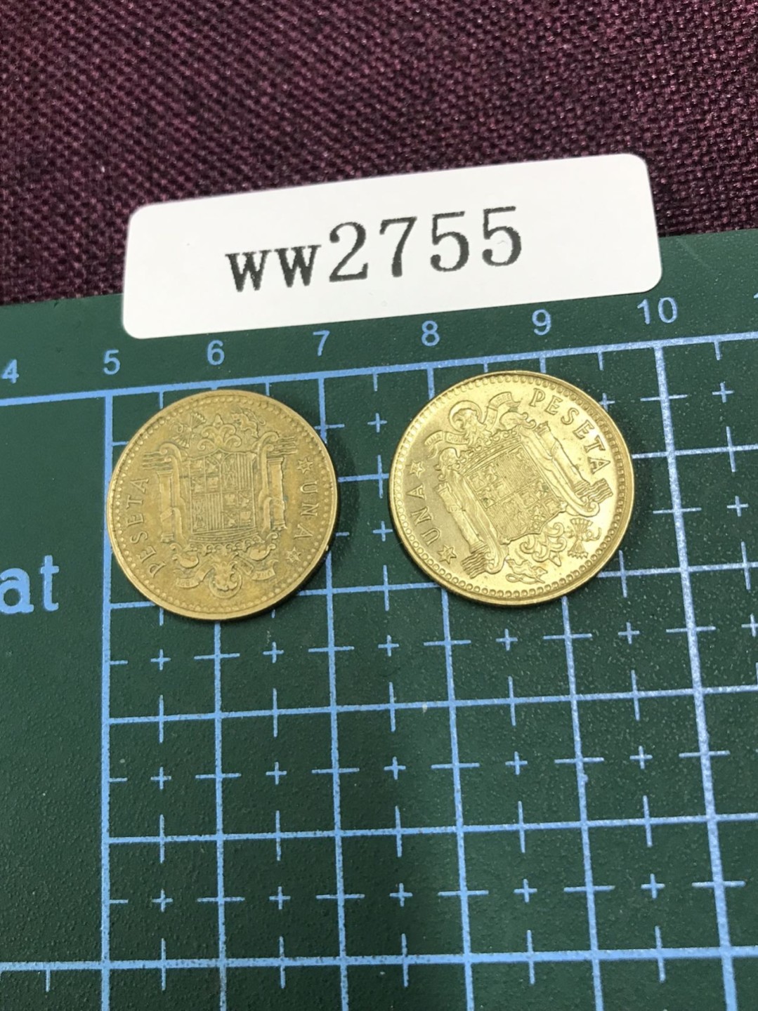 硬币2 西班牙硬币两枚