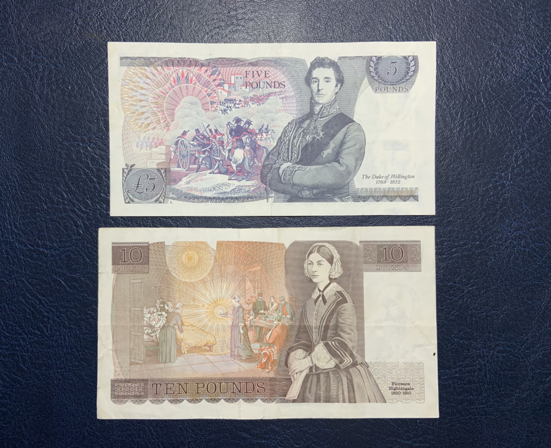 收藏联盟Quantum Auction 第221期拍卖 （已更新） 英国1984-1991年5和10镑 品相如图