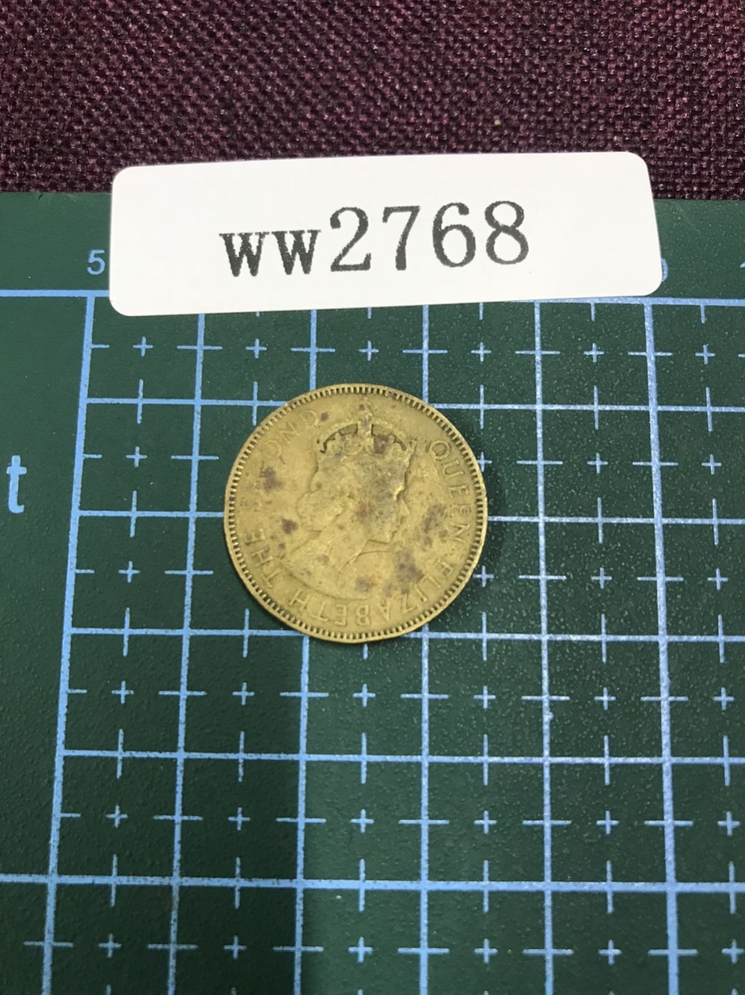 硬币2 英属牙买加硬币一枚