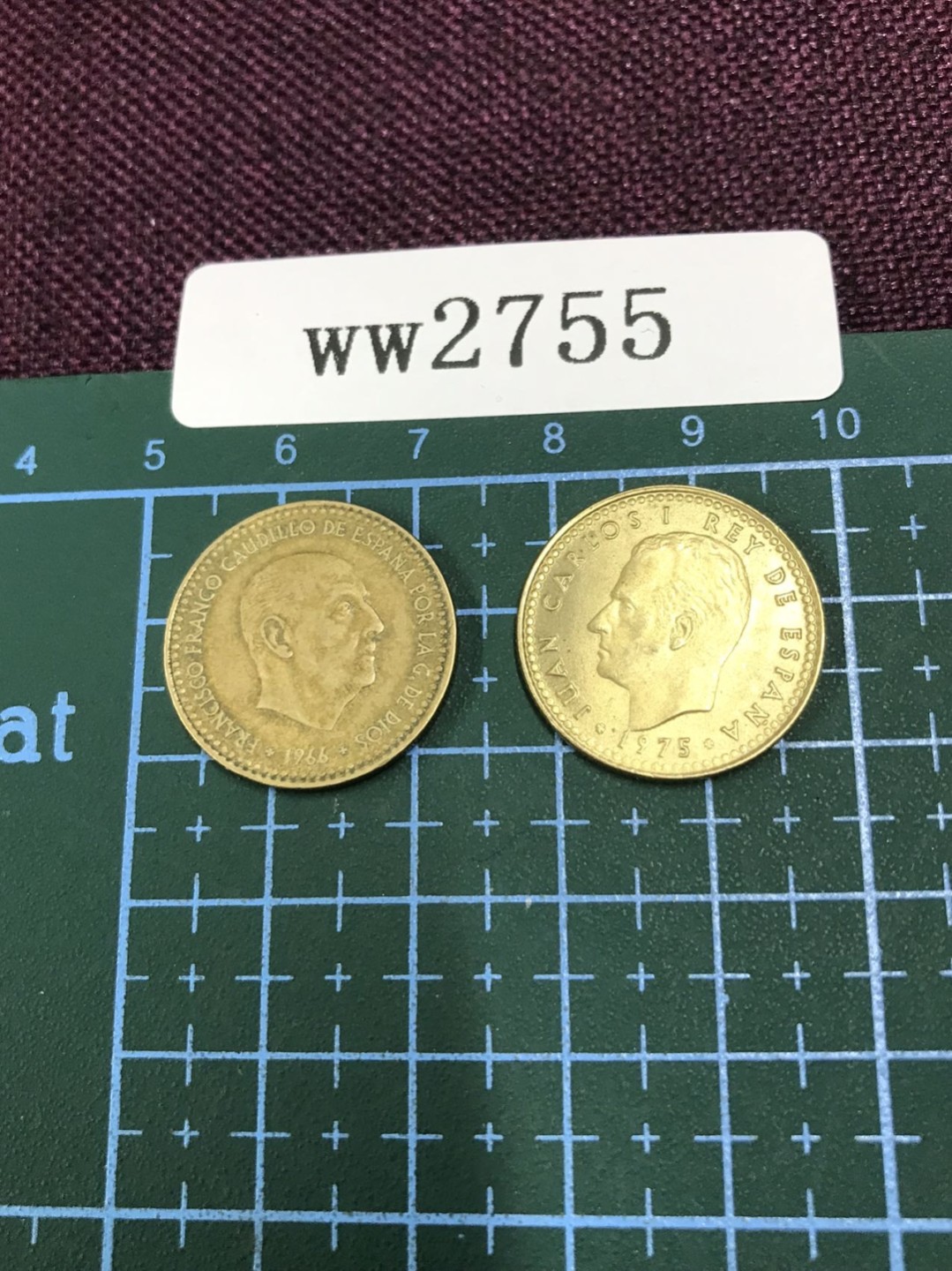 硬币2 西班牙硬币两枚
