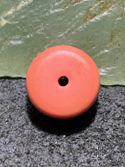 建国前后库存亚光孩儿面琉璃墩子一颗 - 建国前后库存亚光孩儿面琉璃墩子一颗