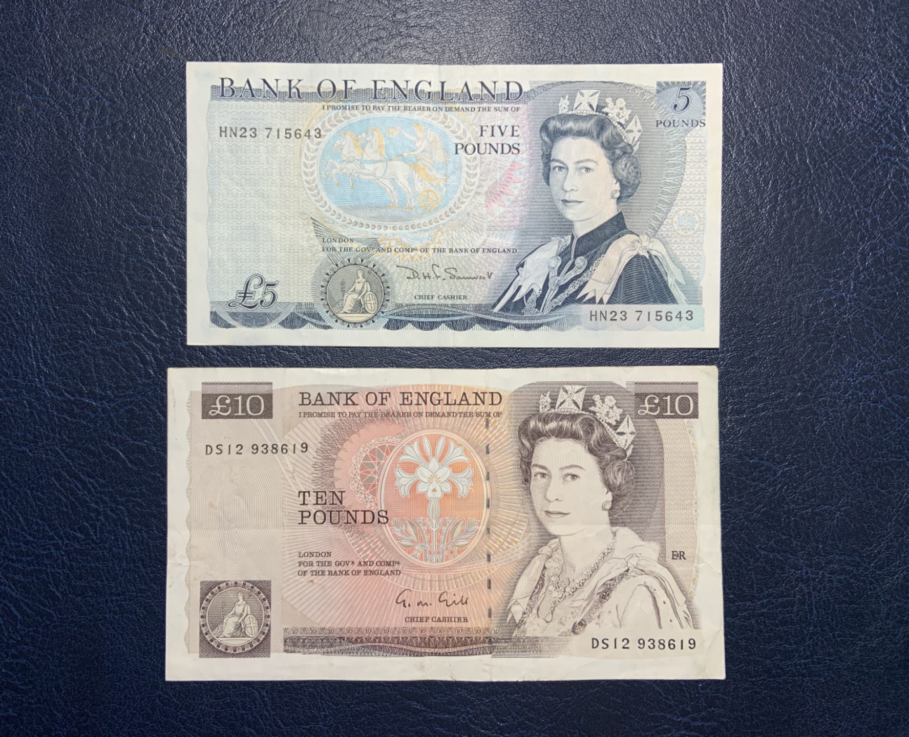 收藏联盟Quantum Auction 第221期拍卖 （已更新） 英国1984-1991年5和10镑 品相如图