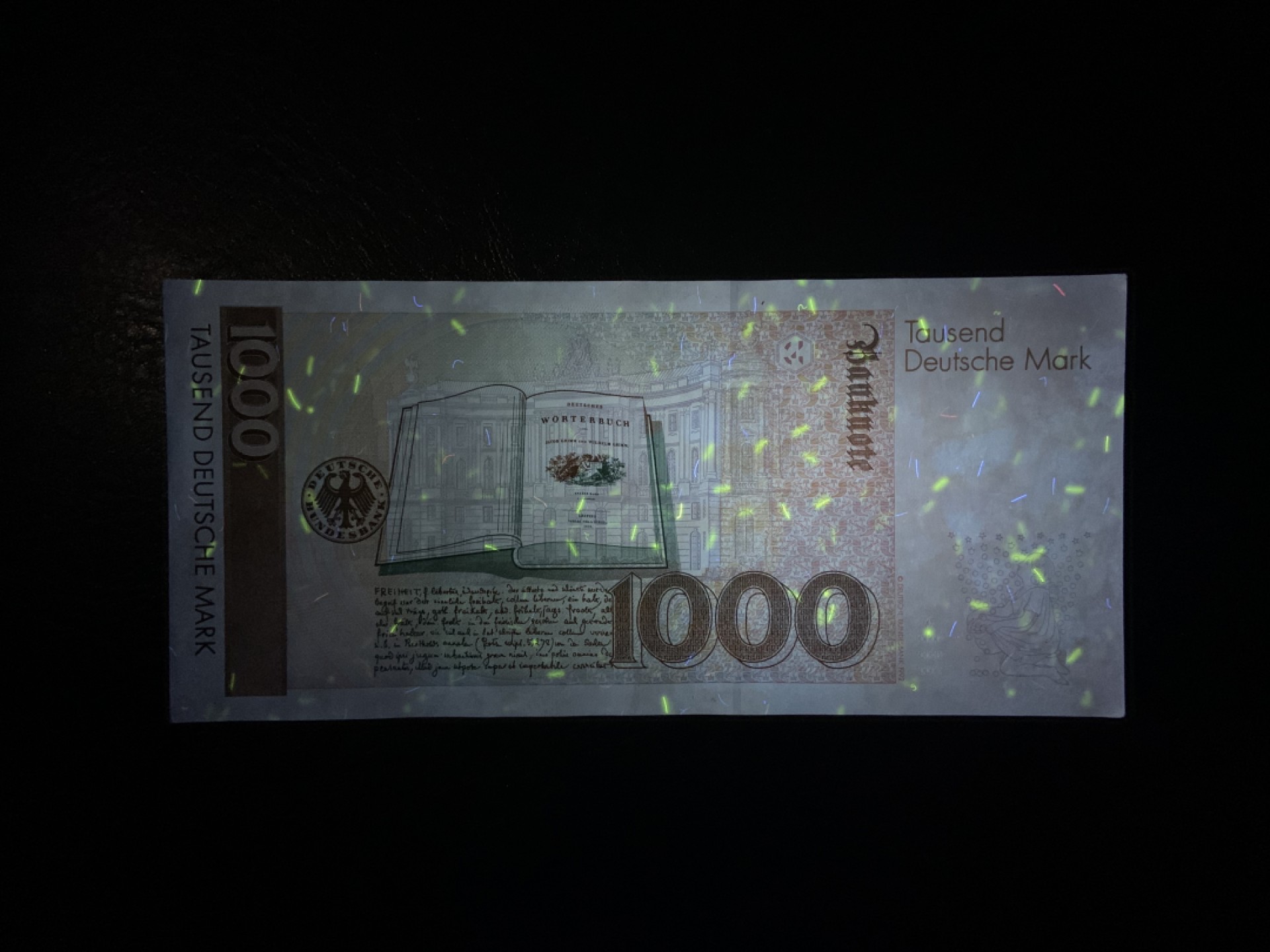 收藏联盟Quantum Auction 第221期拍卖 （已更新） 德国联邦1991年1000马克 品相AU- 童话大师格林兄弟