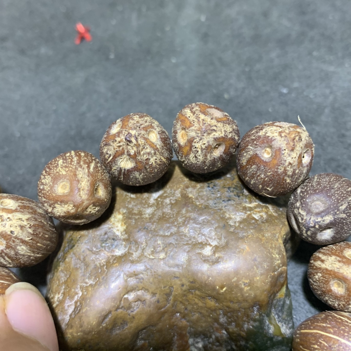 精美招财紫金鼠菩提一条！