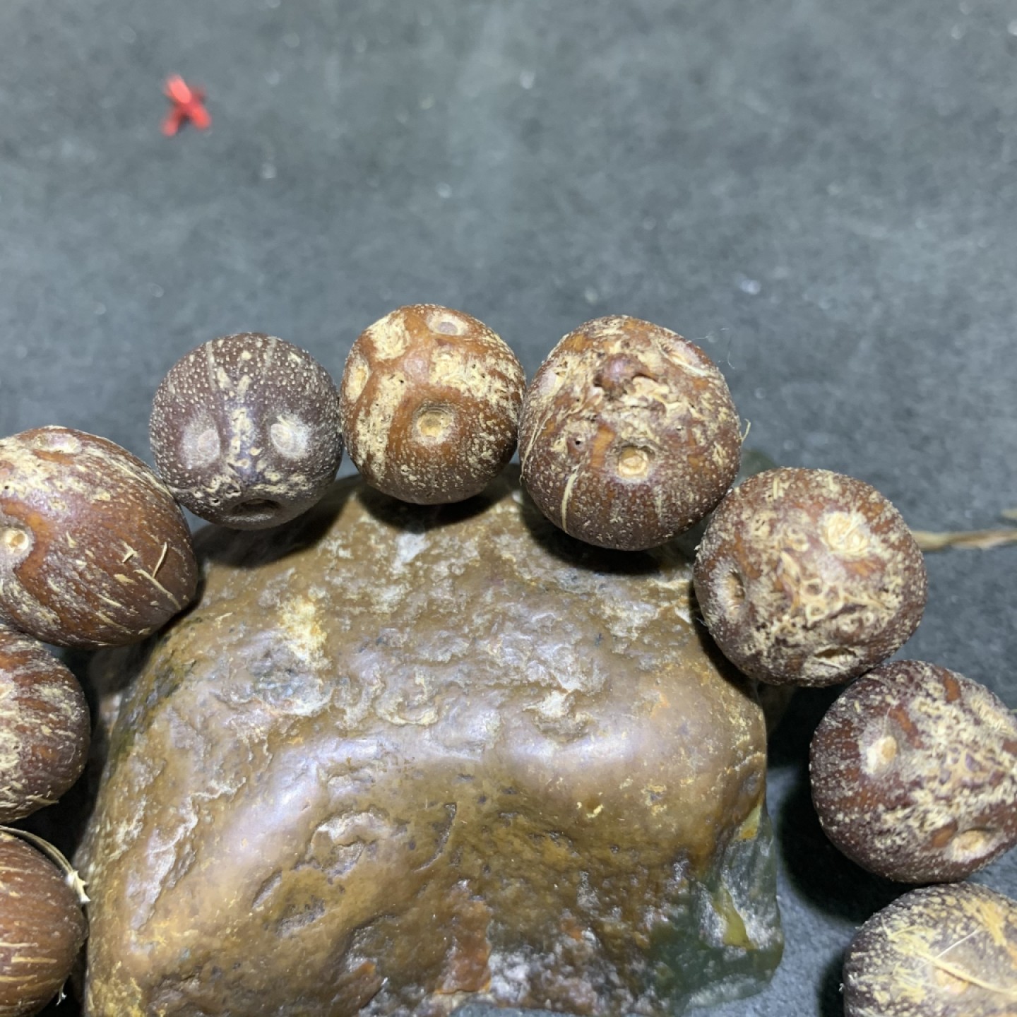 精美招财紫金鼠菩提一条！