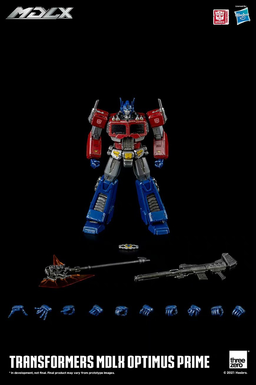 零元拍：threezero  18cm高 变形金刚 MDLX系列 擎天柱 3Z02830W0。