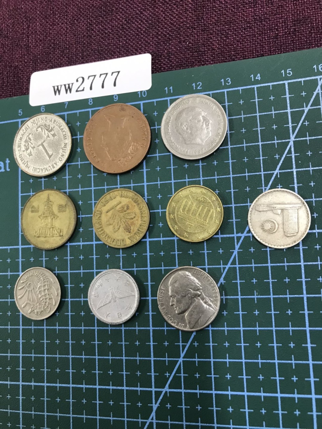 硬币3 外国硬币十枚