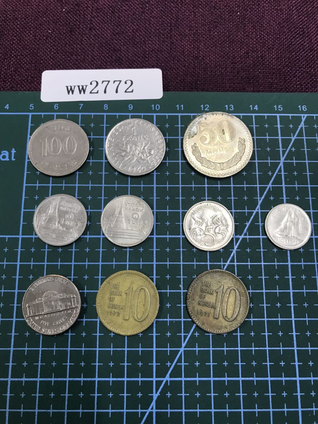 硬币3 外国硬币十枚