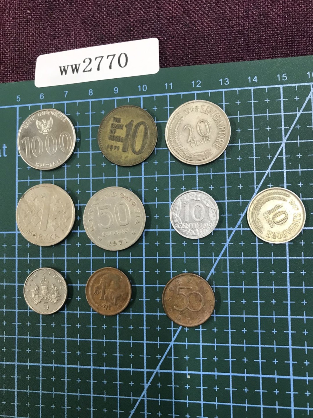 硬币3 外国硬币十枚
