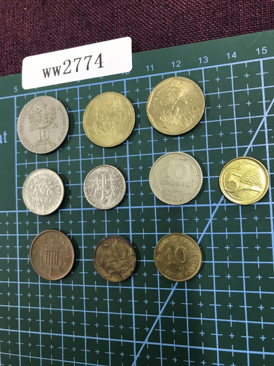硬币3 外国硬币十枚