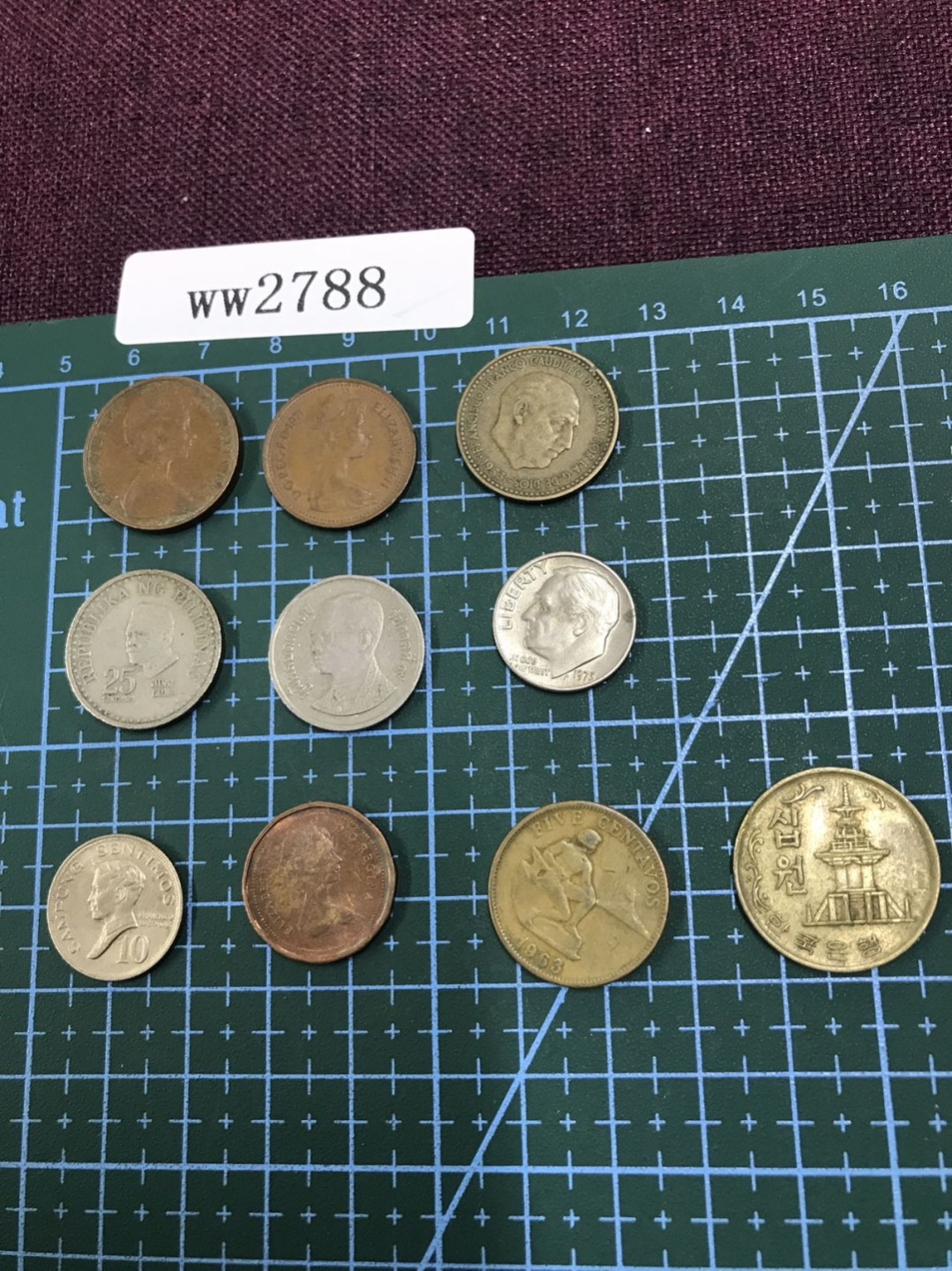 硬币3 外国硬币十枚