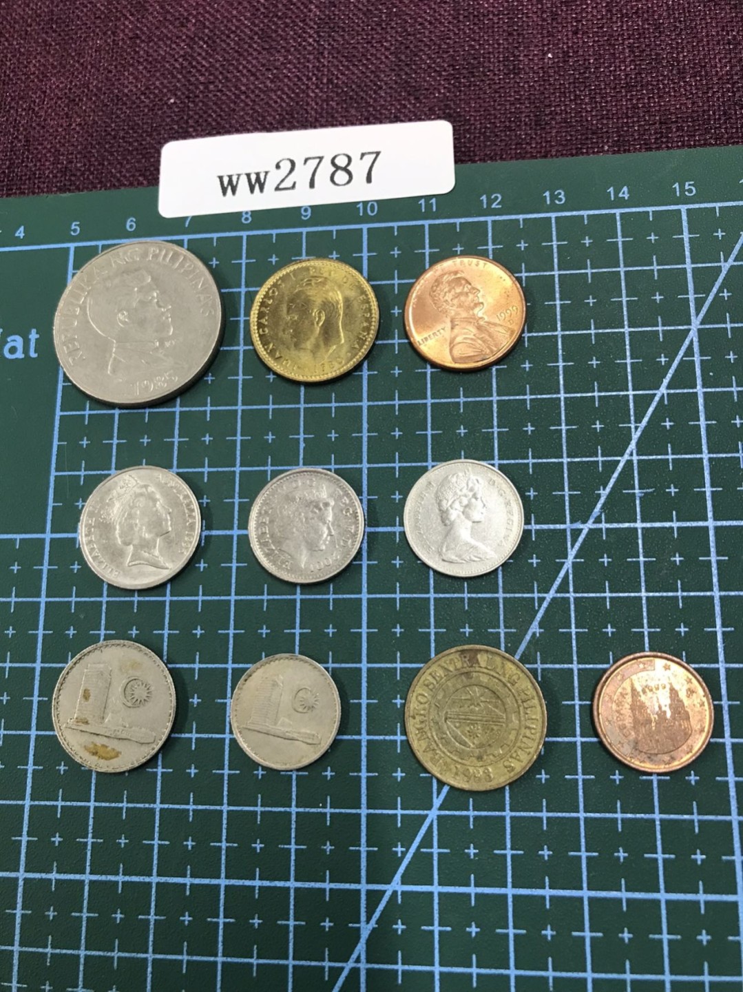 硬币3 外国硬币十枚