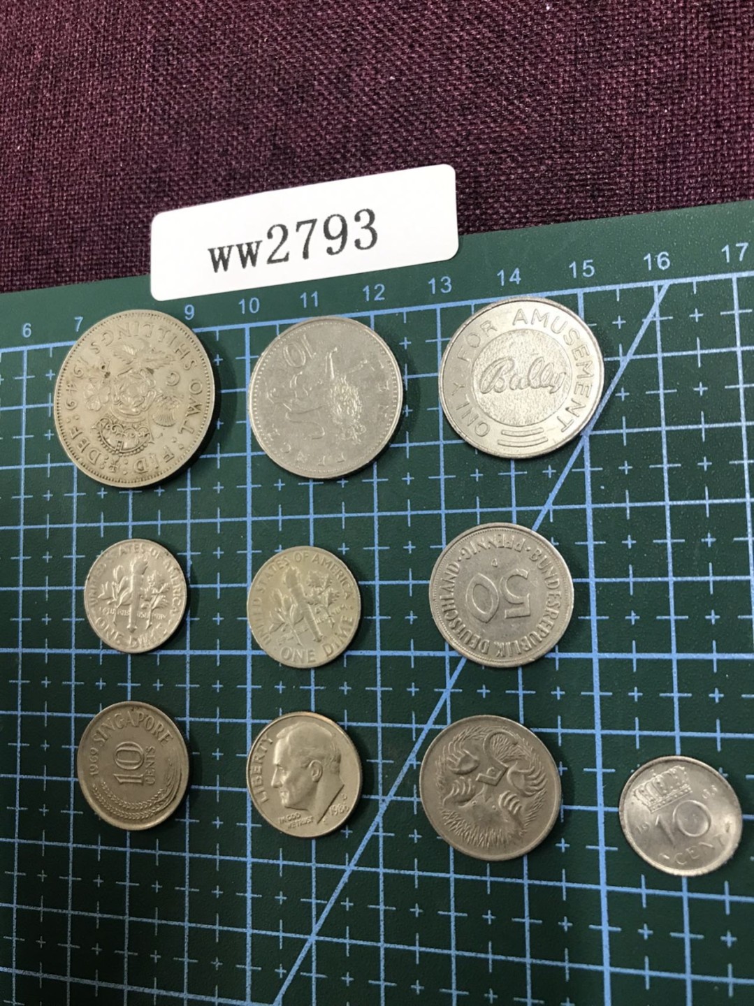 硬币3 外国硬币十枚