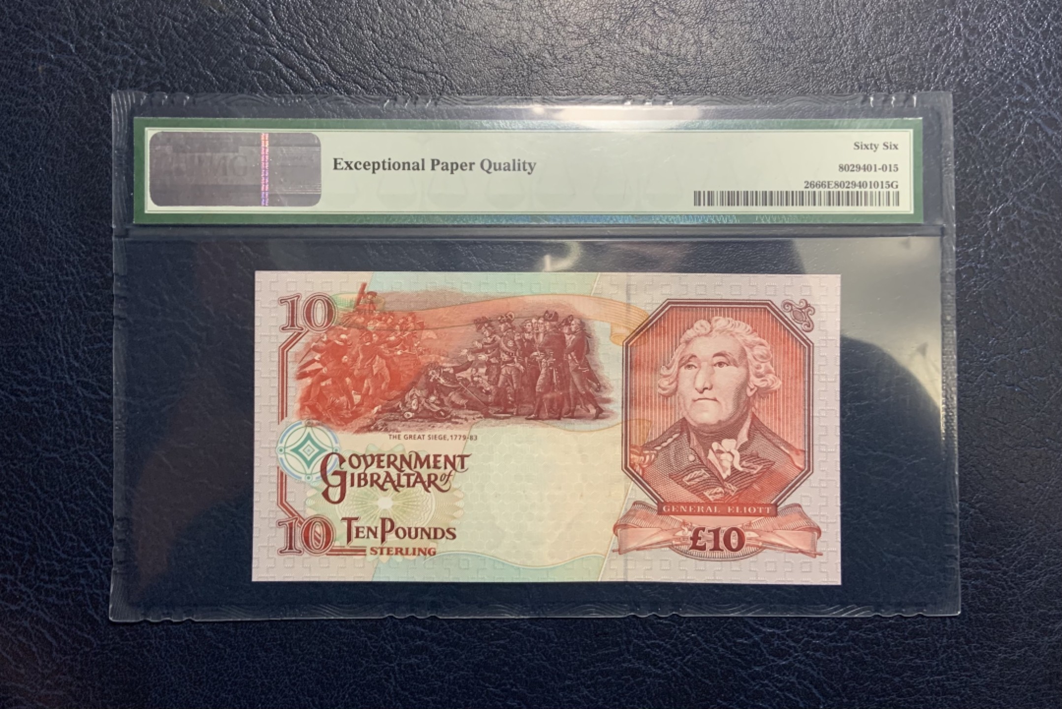 收藏联盟Quantum Auction 第221期拍卖 （已更新） 直布罗陀1995年10镑 PMG66 首发AA冠