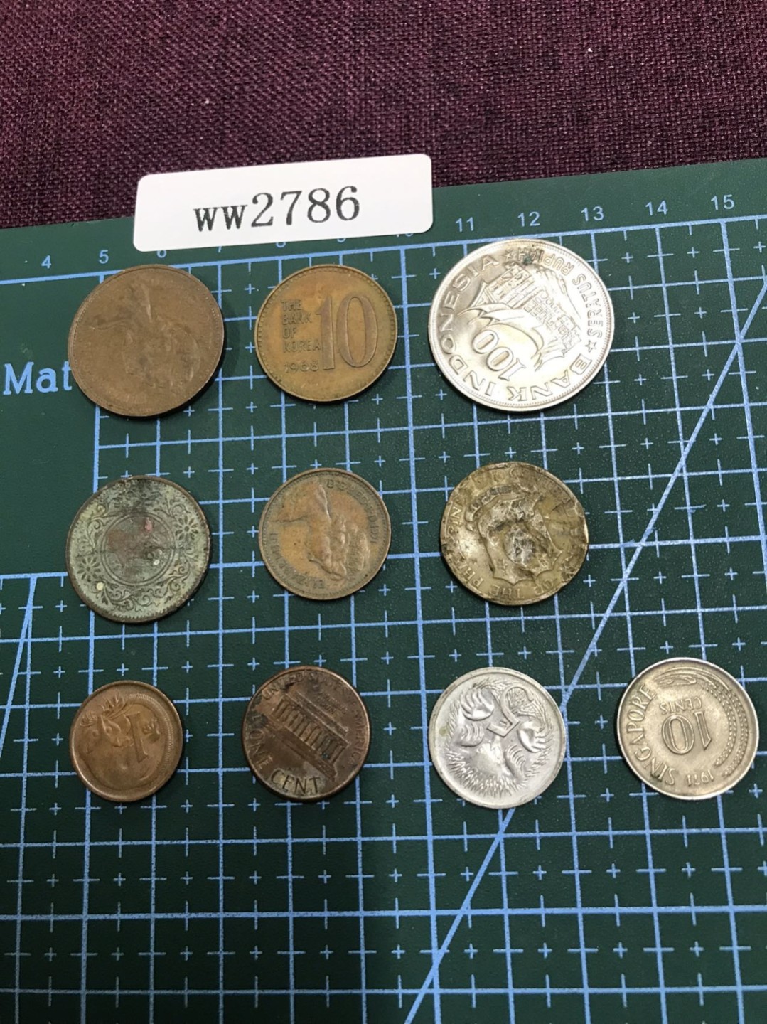 硬币3 外国硬币十枚