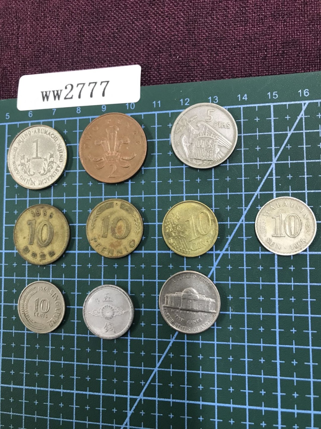 硬币3 外国硬币十枚