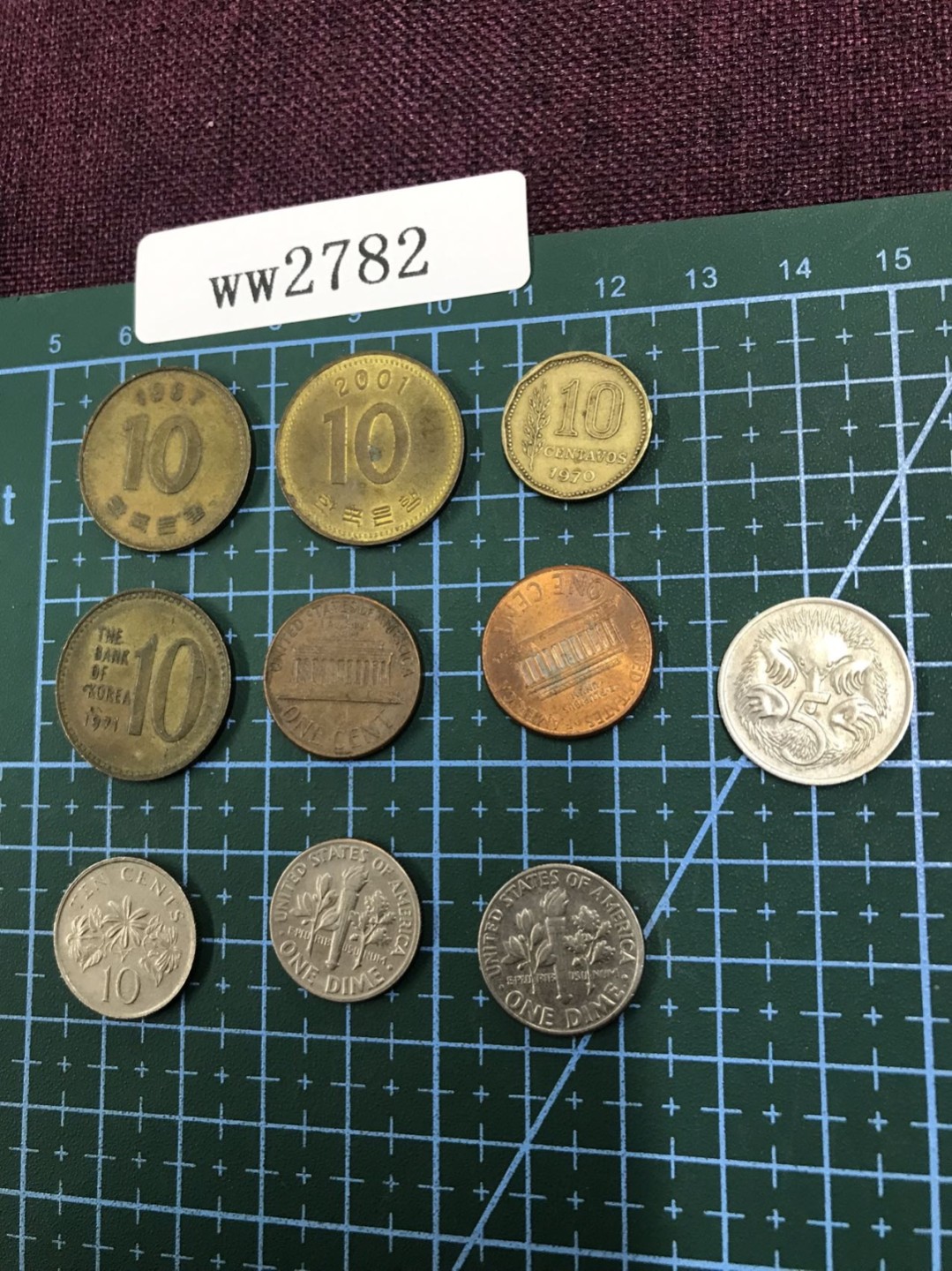 硬币3 外国硬币十枚