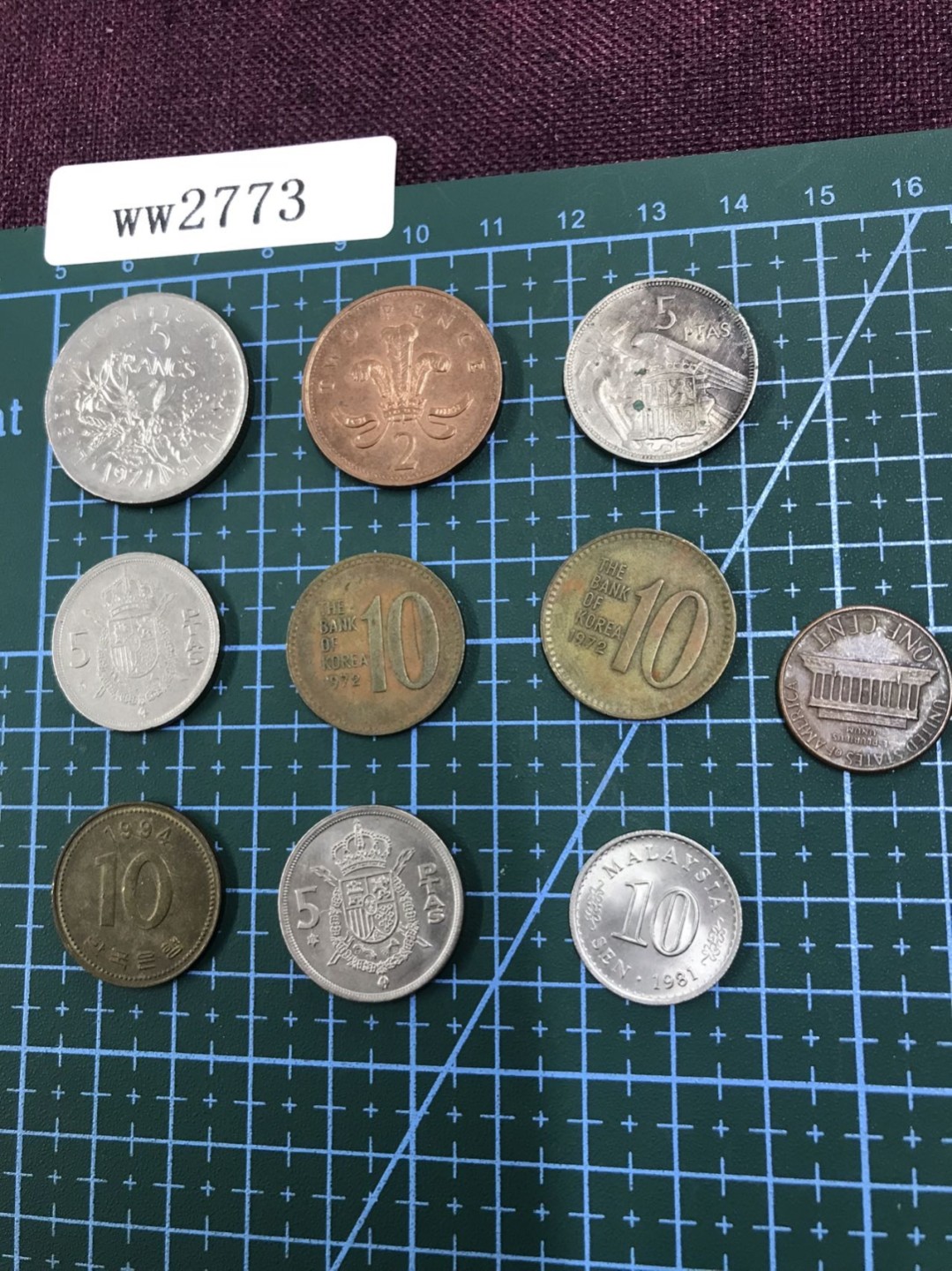 硬币3 外国硬币十枚