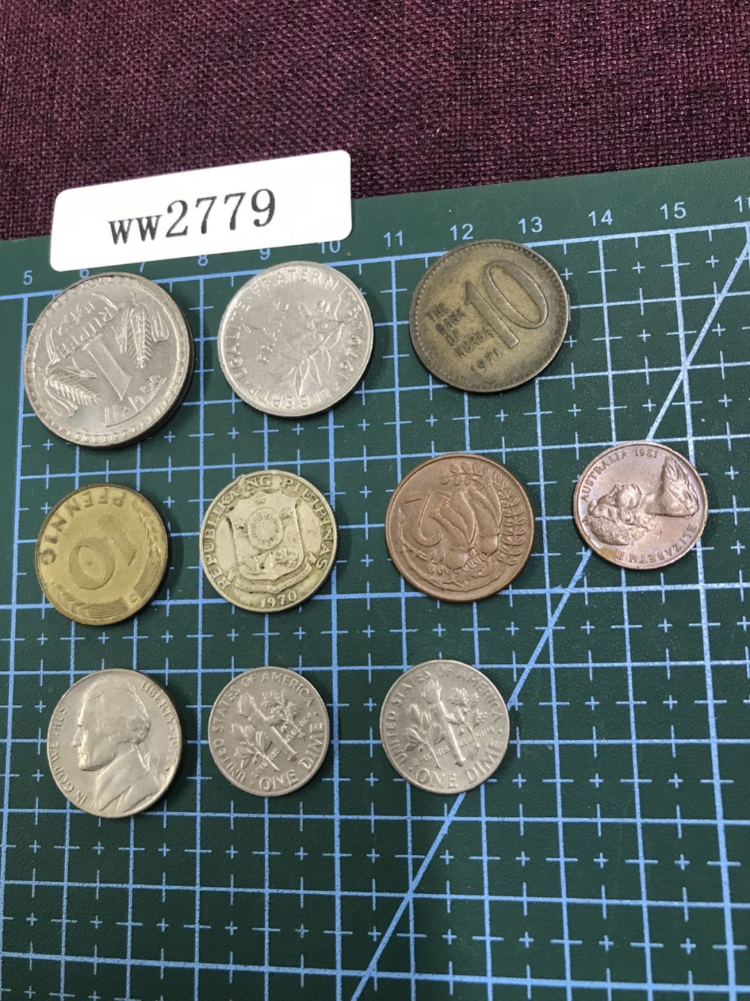 硬币3 外国硬币十枚