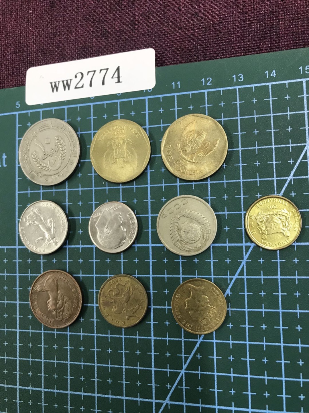 硬币3 外国硬币十枚