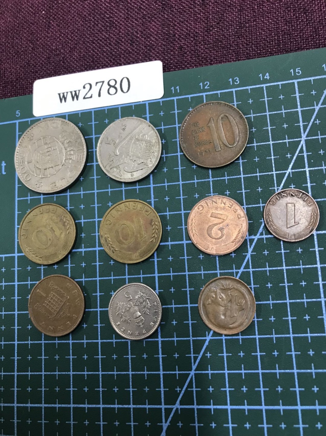 硬币3 外国硬币十枚