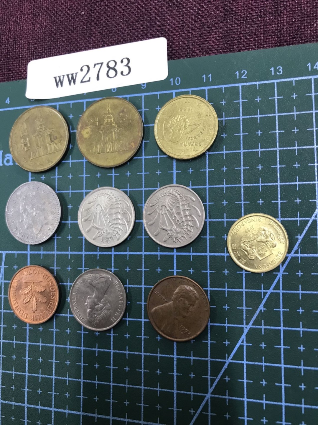 硬币3 外国硬币十枚