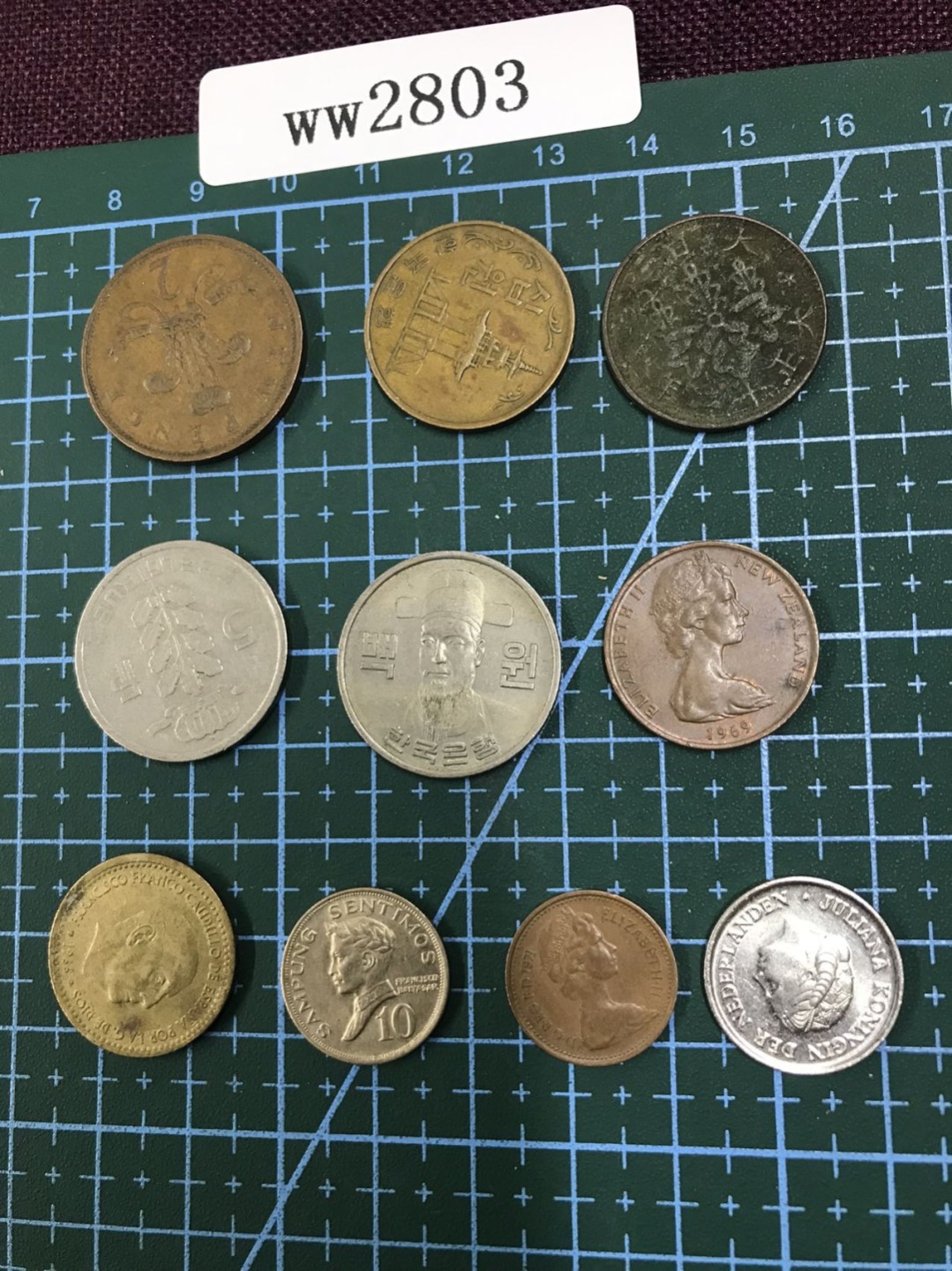 硬币4 外国硬币十枚