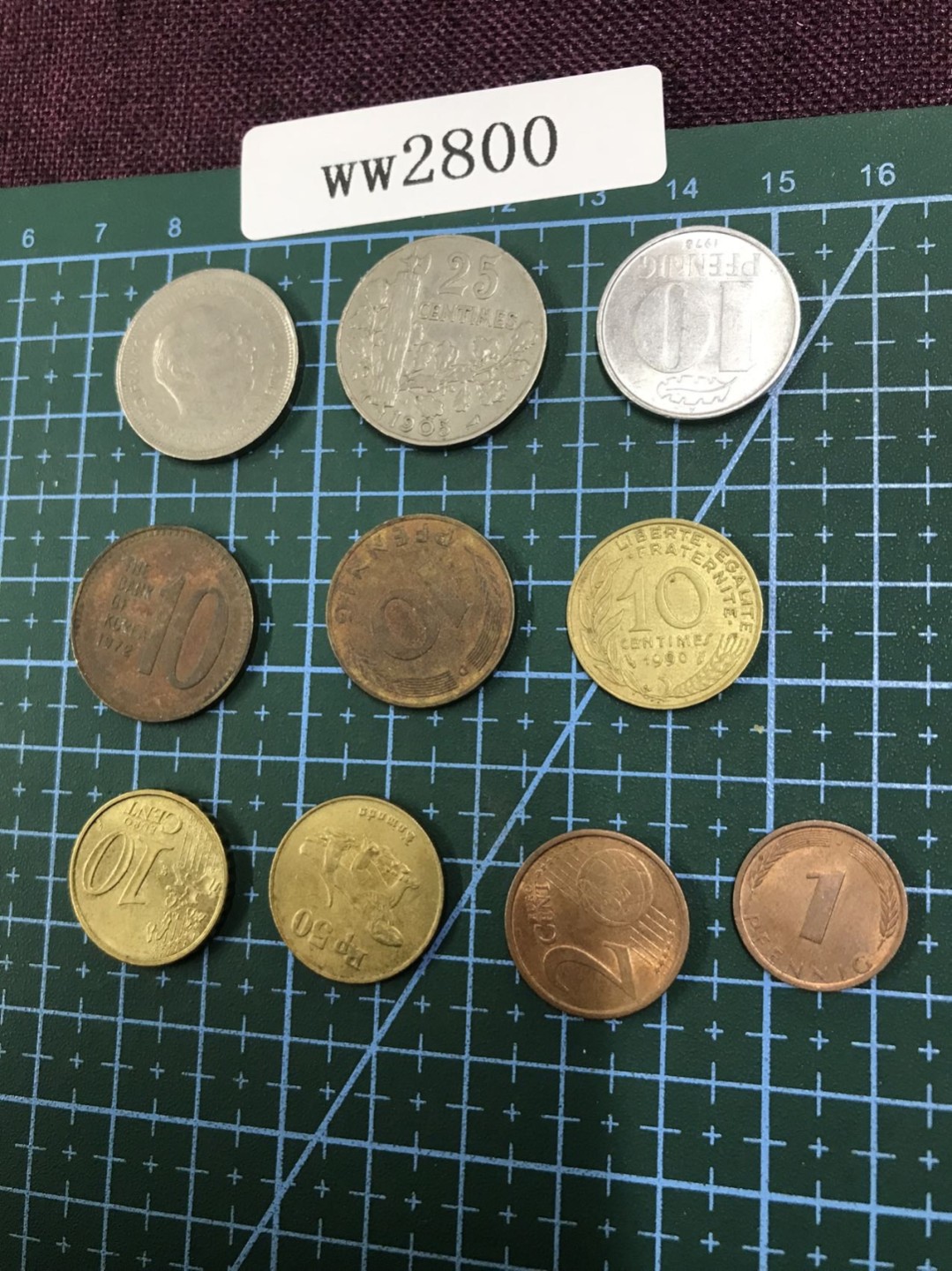 硬币4 外国硬币十枚