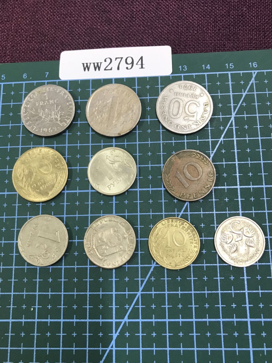 硬币4 外国硬币十枚