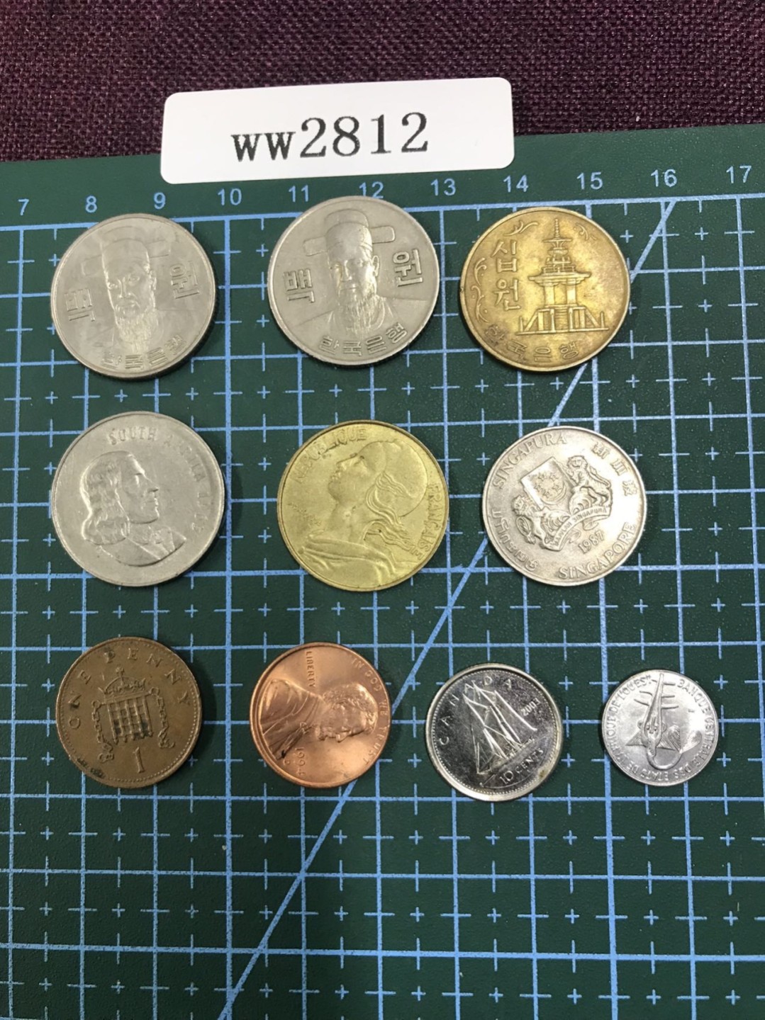 硬币4 外国硬币十枚