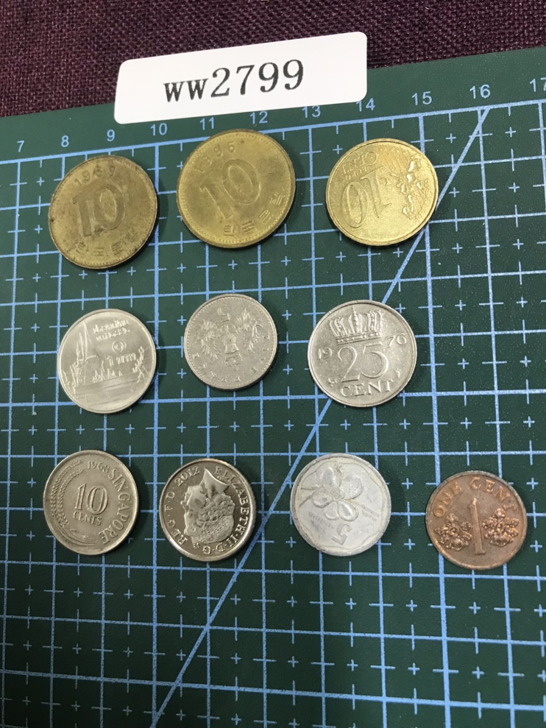 硬币4 外国硬币十枚