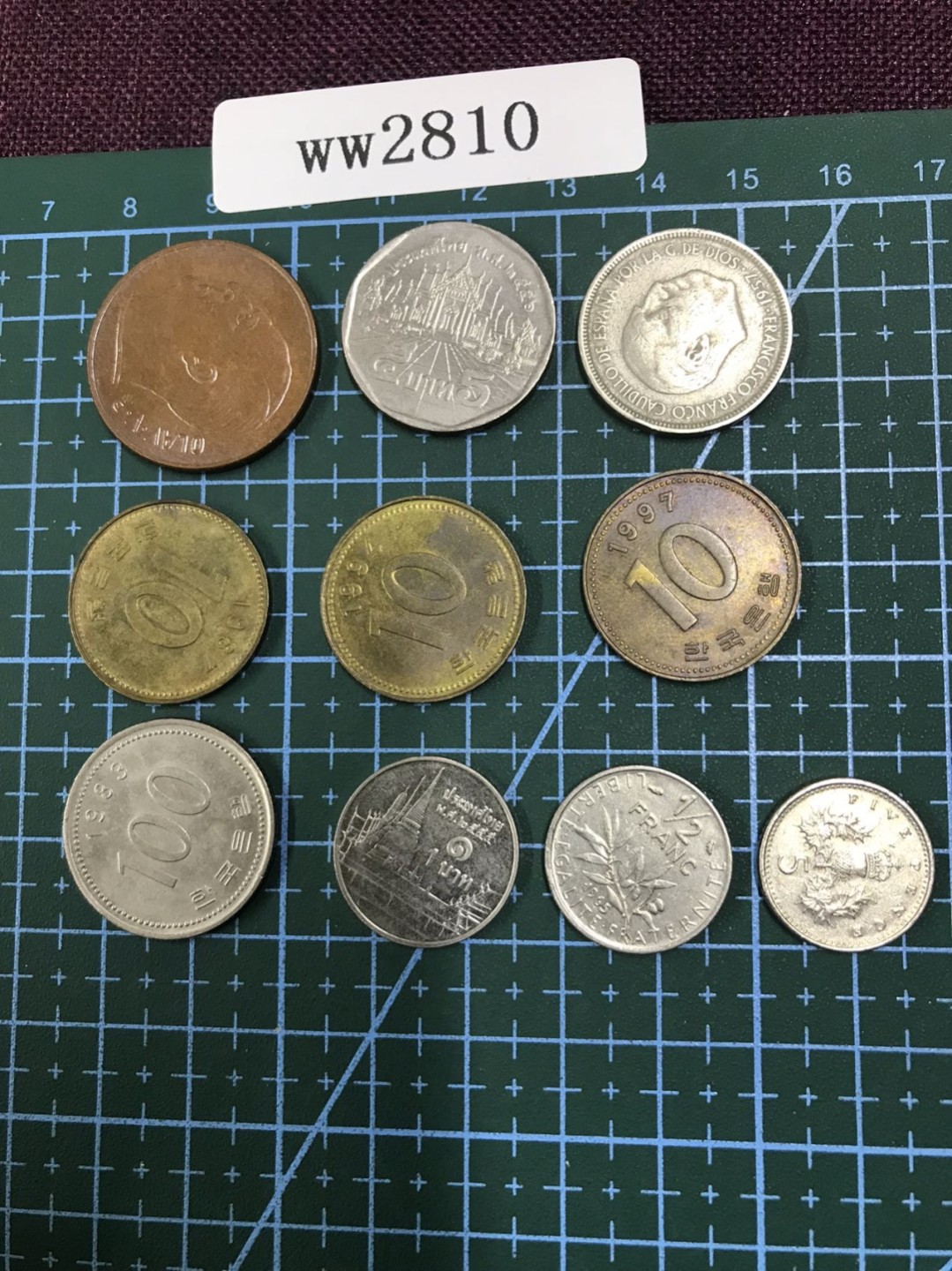 硬币4 外国硬币十枚