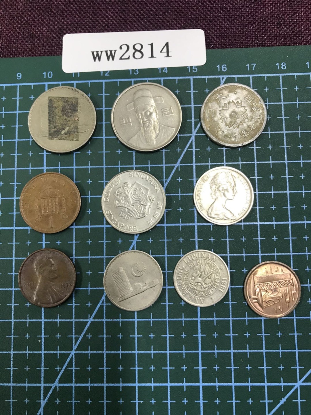 硬币4 外国硬币十枚