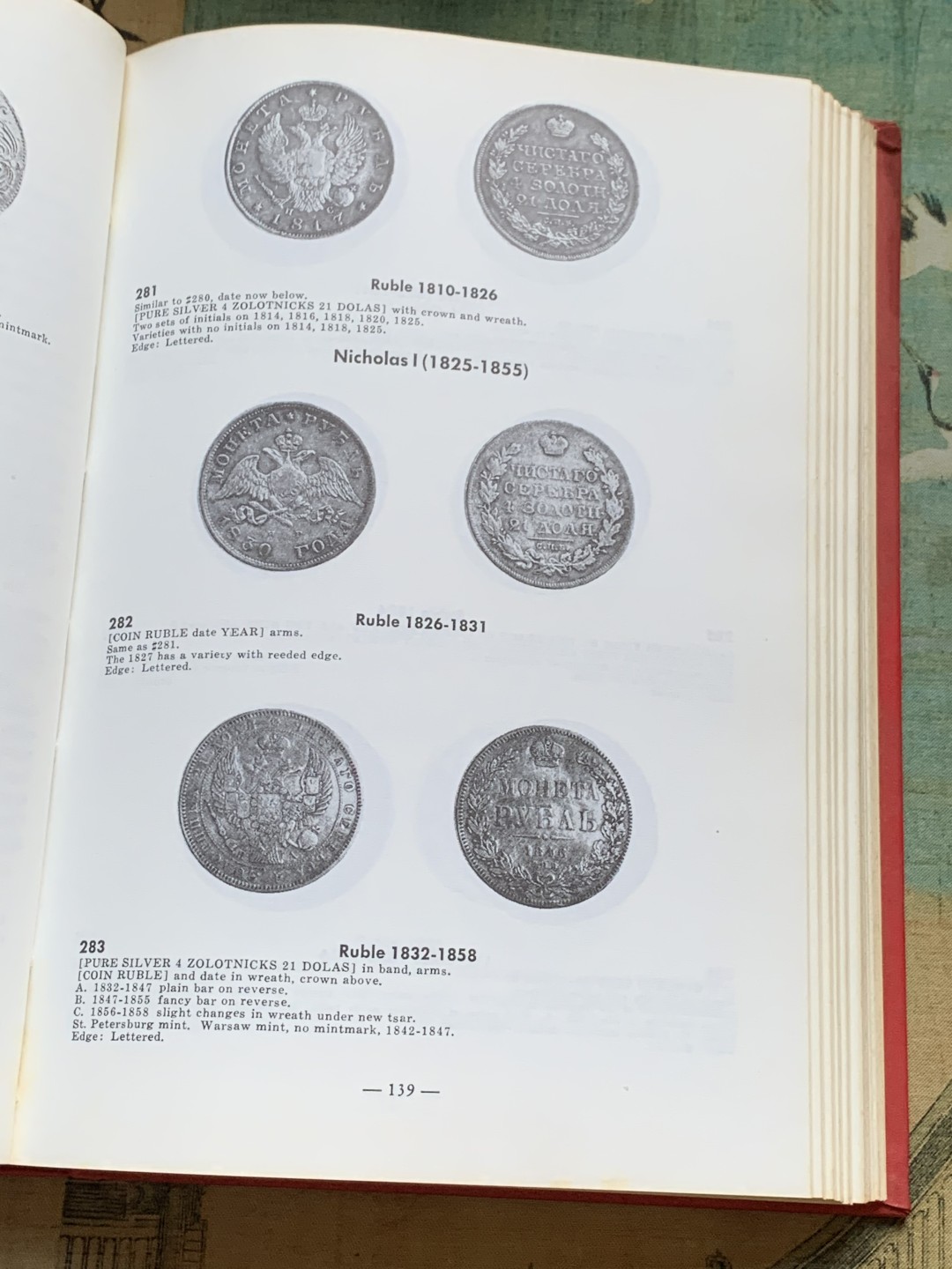 《竞宝斋》第128场-周日，周一 ，2场连拍（全场包邮） 达文波特 1800至今 欧洲克朗及泰勒目录 423页