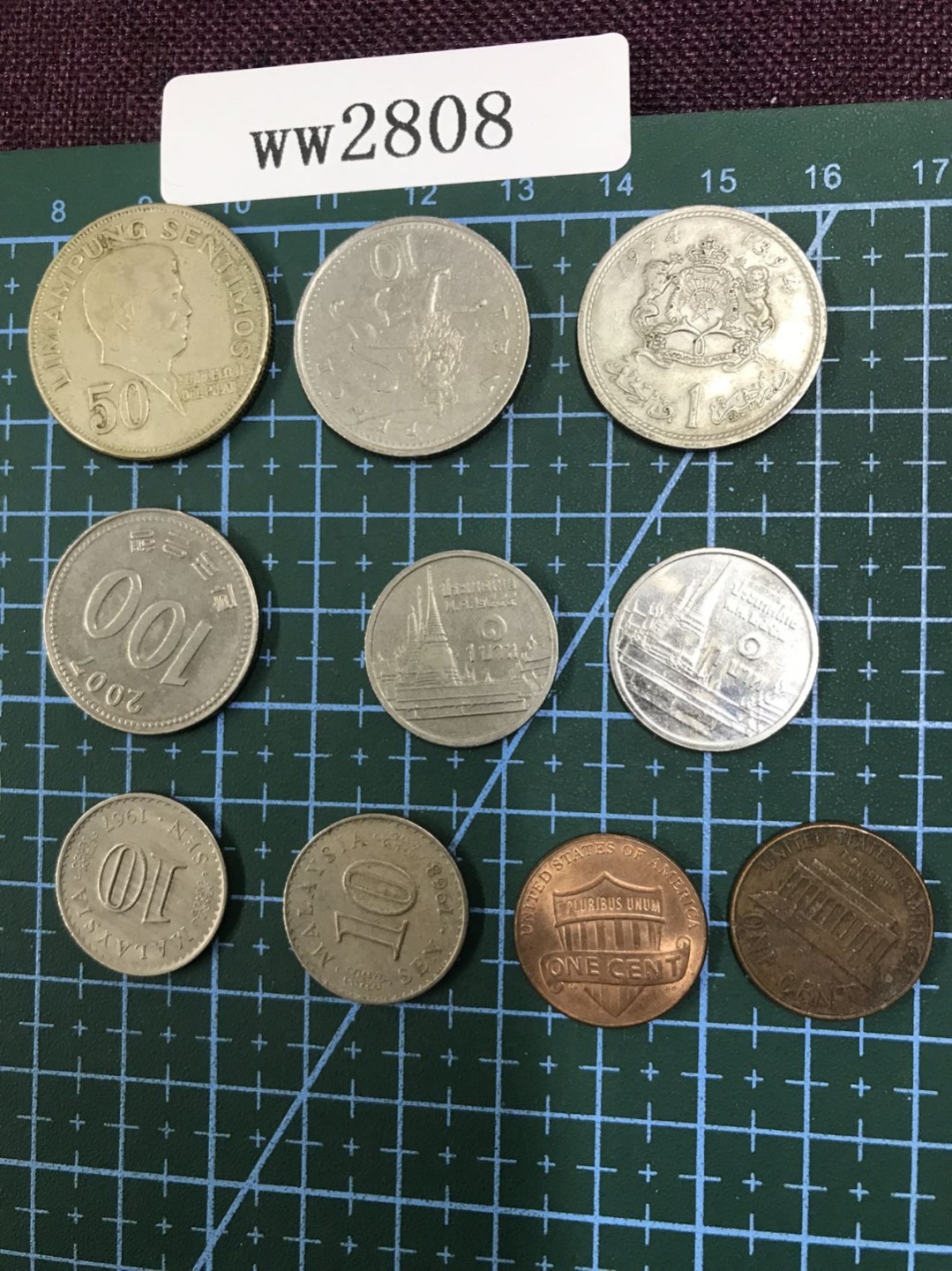 硬币4 外国硬币十枚